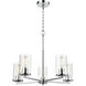 Verlana 5 Light 24 inch Chrome Chandelier Ceiling Light